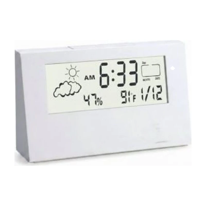 Weather Station Clear Clock