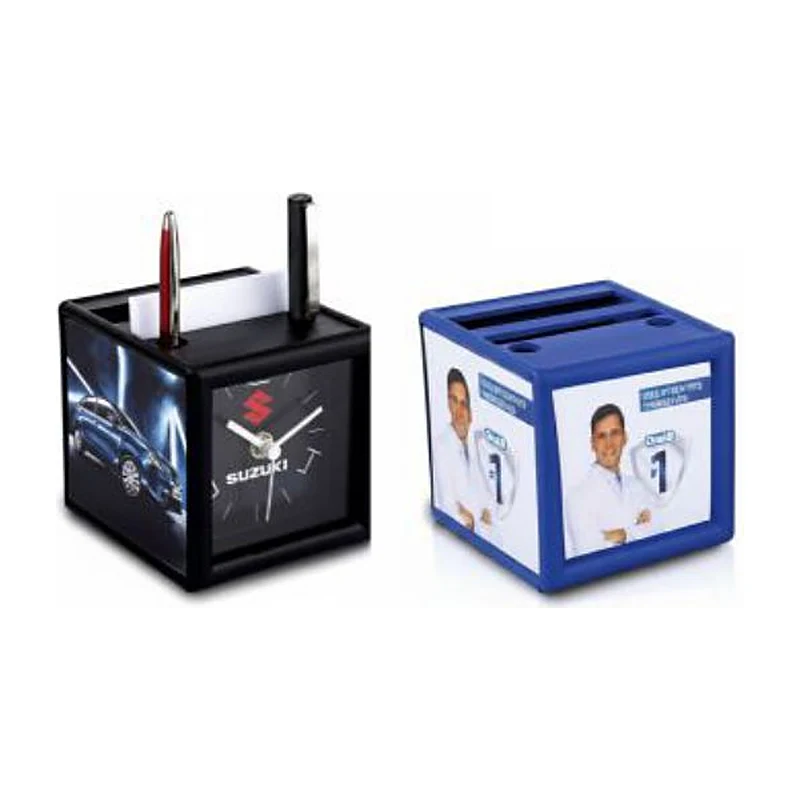 Four-Side Brand Desk Clock