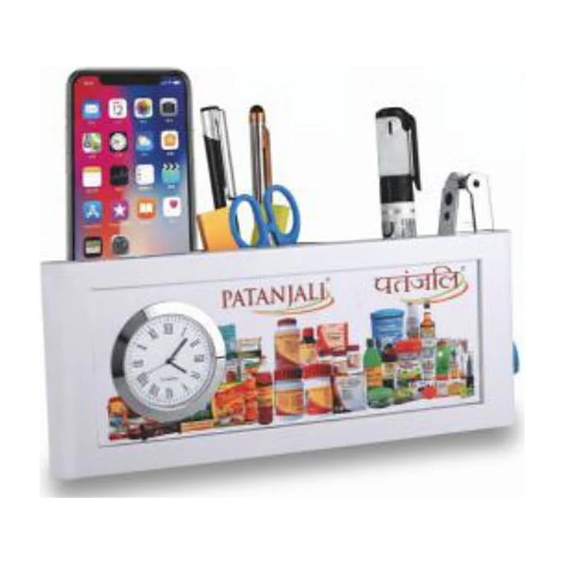 Full-Side Brand Clock Tumbler