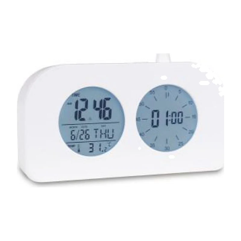 Bubble Twin-Display Clock