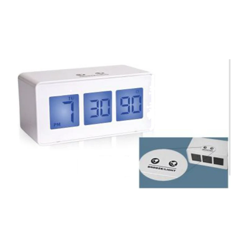 Flip Display Touch Clock