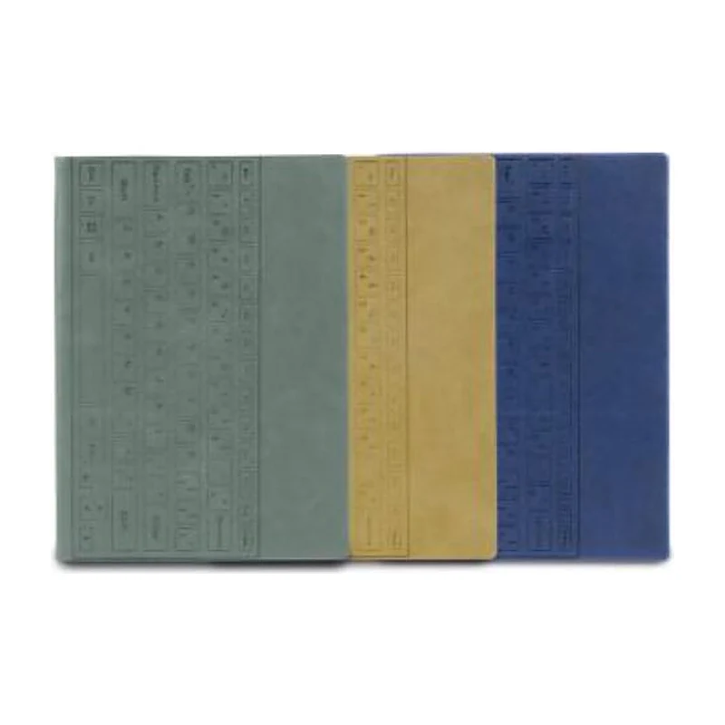 Keyboard Notebook with Metal Bookmark