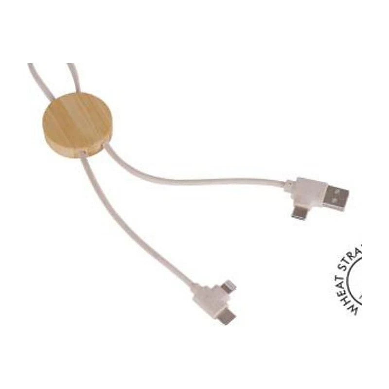 Bamboo Universal Charging Cable