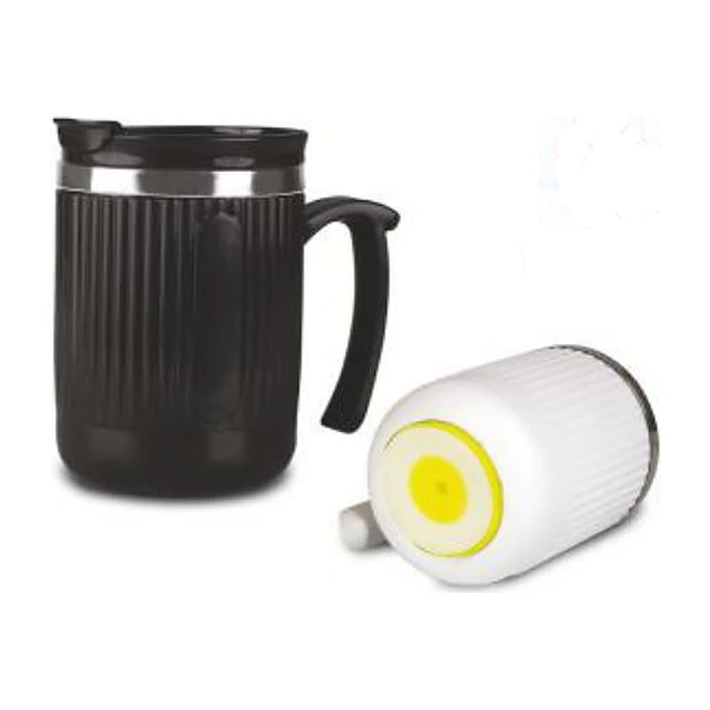 Steady Grip Flip-Lid Suction Mug
