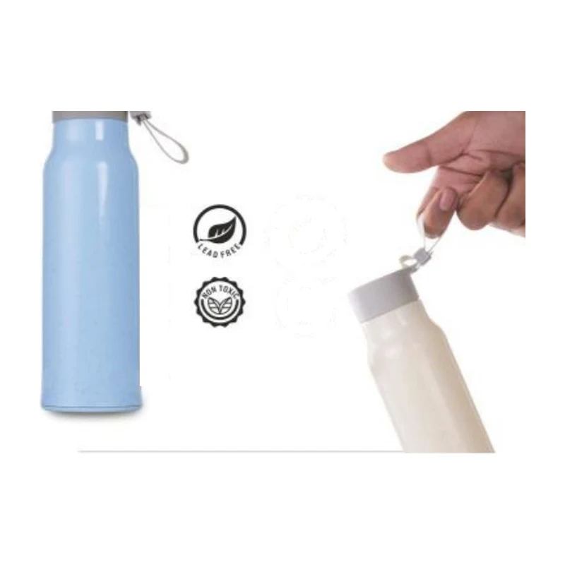 Wheat Straw Glass Bottle