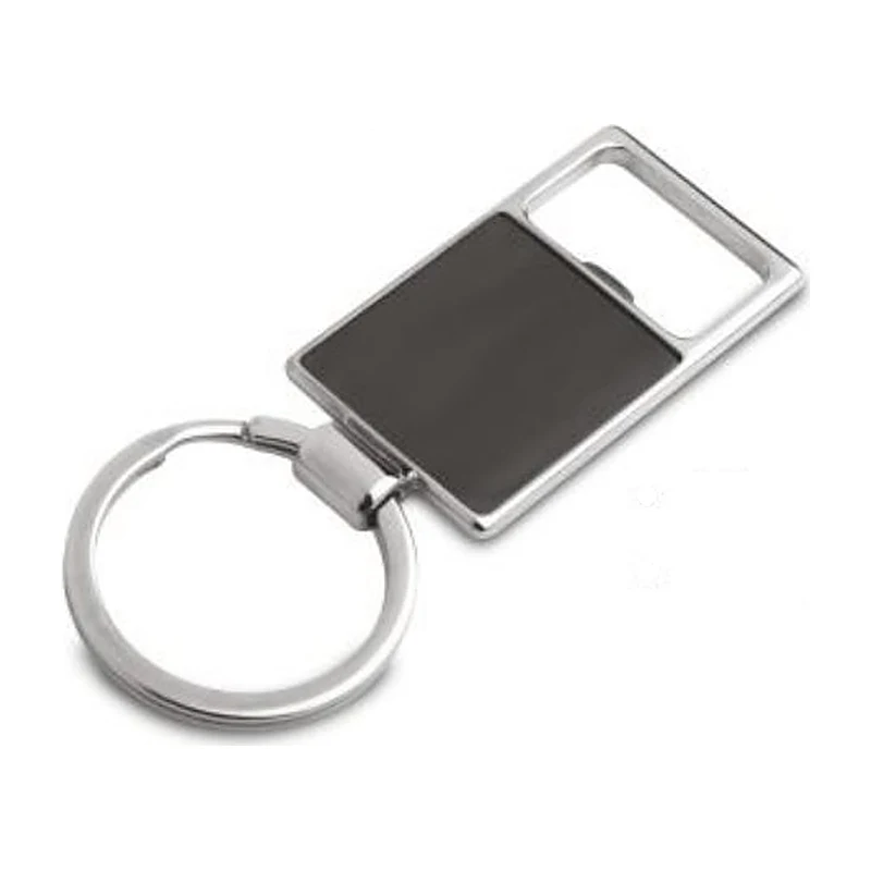 Gunmetal Opener Keychain