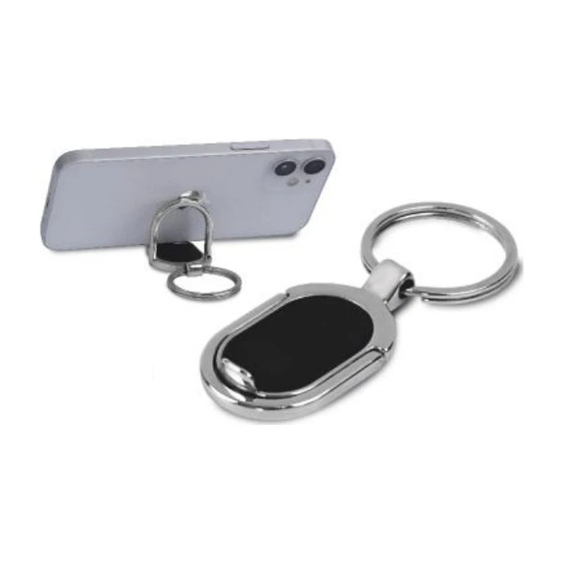 Oval Stand Keychain