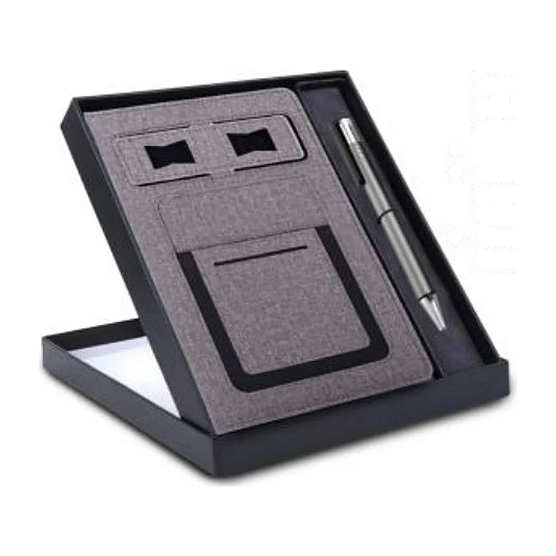 Grey Multifunction Notebook Set
