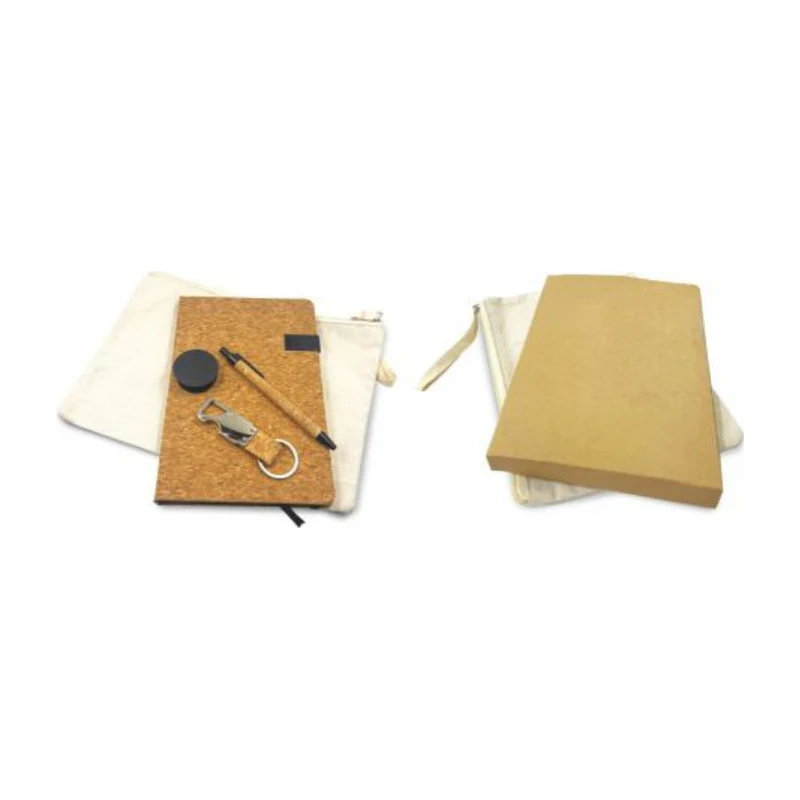Canvas Pouch Welcome Set, Cork