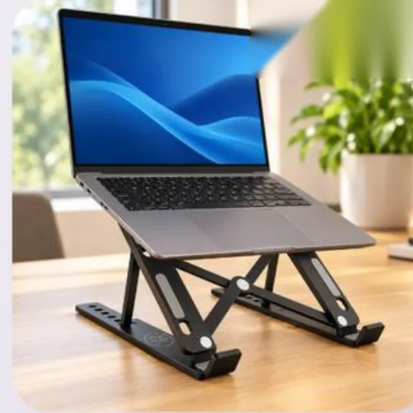 Ten-Level Folding Laptop Stand